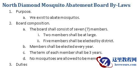 如何在Word 2013中使用项目符号和数字制作列表？