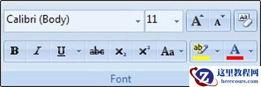 如何在Word 2007中清除文本格式？