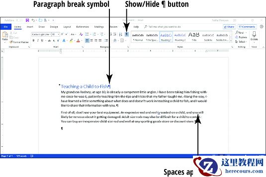 如何在Word 2019中对齐和缩进段落？