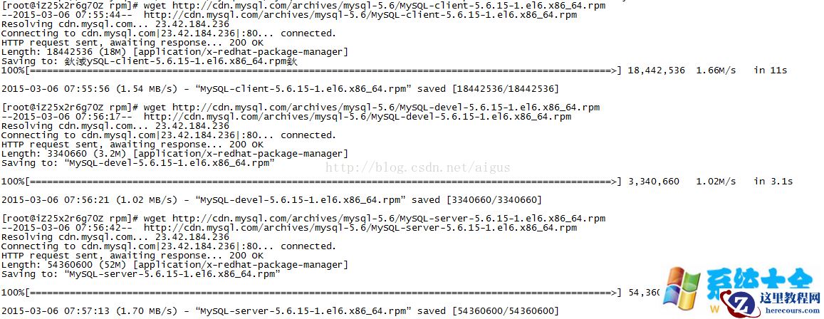 linux安装mysql5.6实时教程和配置