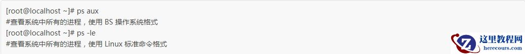 Linux新手入门：PS命令查看正在运行的进程