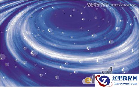 CorelDRAW矩形填充图案制作星云特效