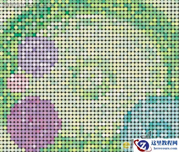 CorelDRAW实例教程：制作迷幻的彩色小筹码