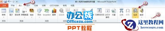 PowerPoint2010嵌入视频或链接视频方法