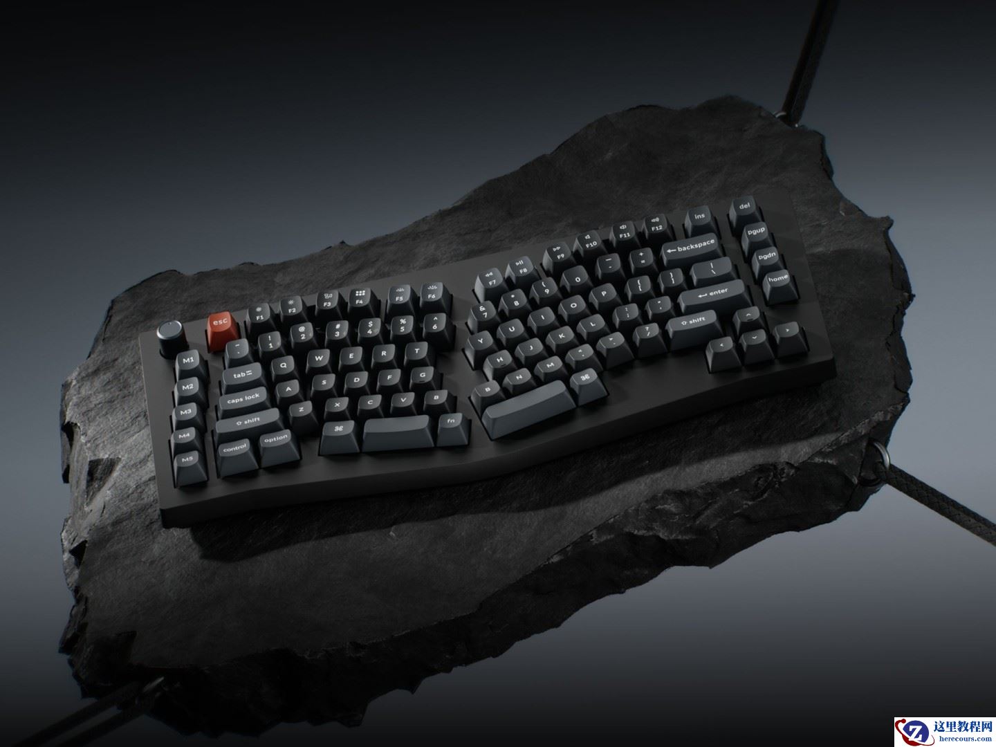 Keychron 推出 V10 Ultra 8K 三模机械键盘，75% Alice 人体工学非平面配列