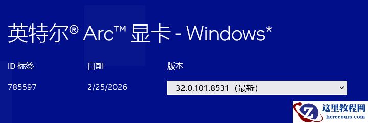 英特尔发布 8531 Game On 显卡驱动，支持《生化危机：安魂曲》等游戏