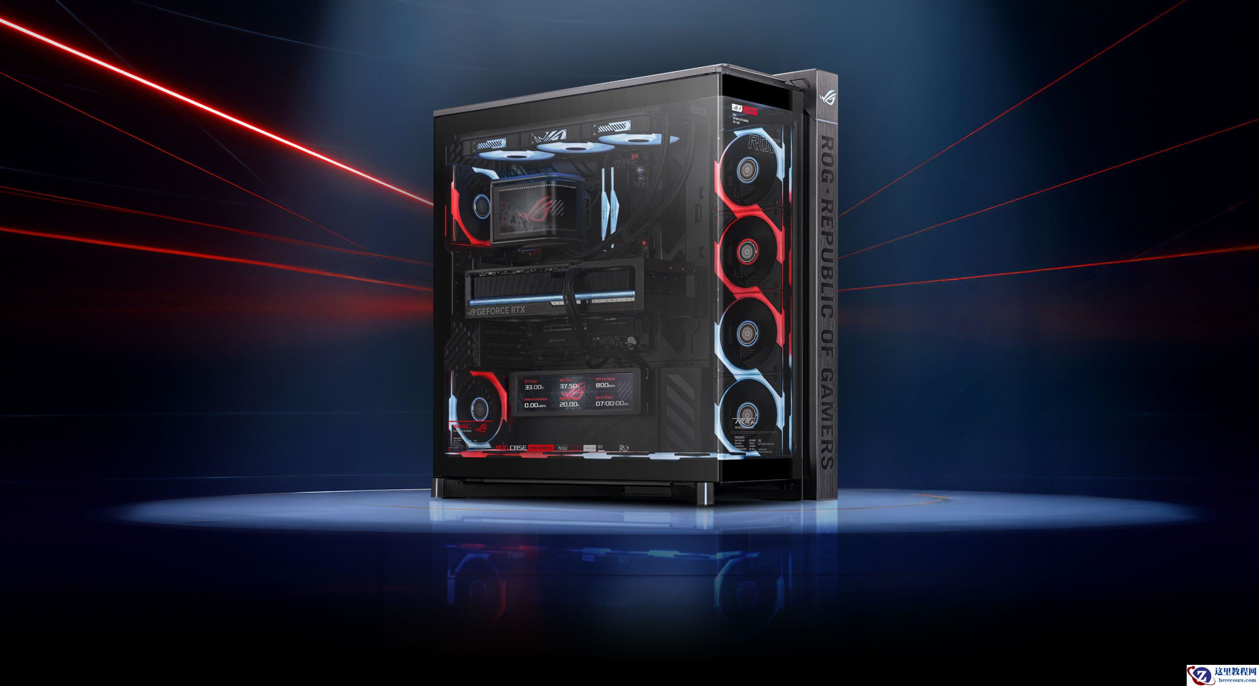 华硕 ROG 幻世神 Cronox 机箱开启预约：配备 9.2 英寸副屏，2399 元