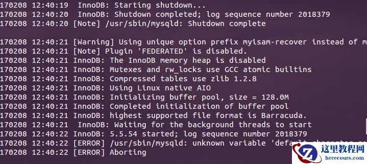 Ubuntu下MySQL中文乱码的问题解决办法介绍
