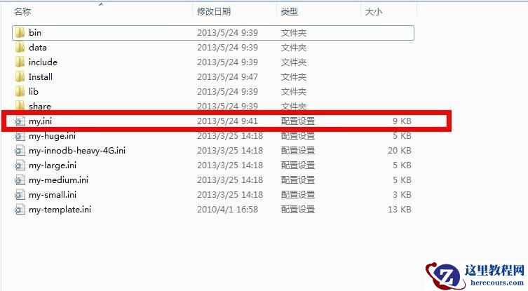 MySQL5.7缺少my.ini文件如何解决