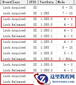 讲解更新锁（U）与排它锁（X）的相关知识