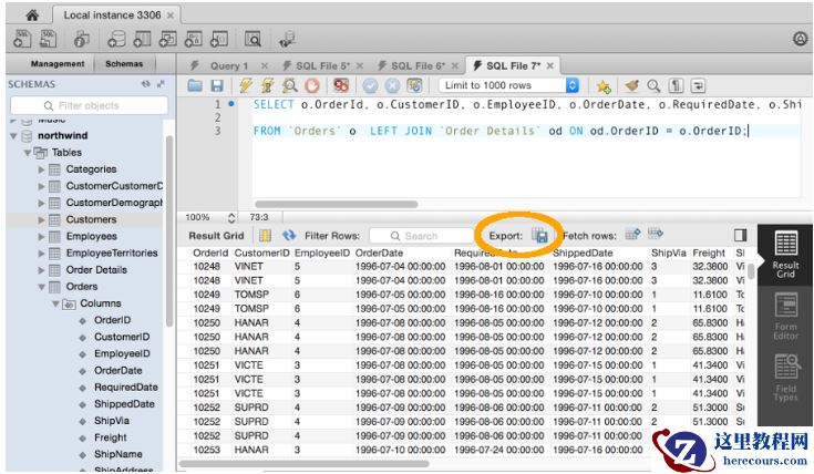 MySQL Workbench如何导出查询结果？（图文）