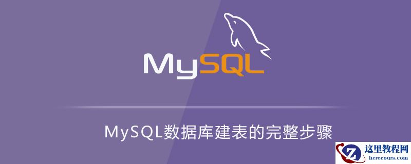 MySQL数据库建表的完整步骤