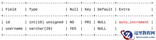 mysql怎么实现自动增加