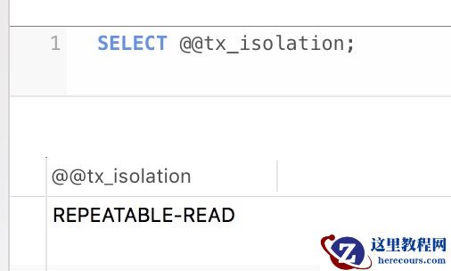 mysql怎么修改事务隔离级别