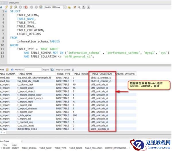 mysql怎么查询库中所有表