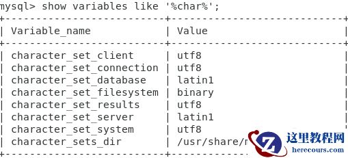 mysql5.6怎么修改字符集