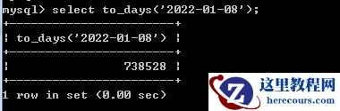 mysql怎么将日期转为数字