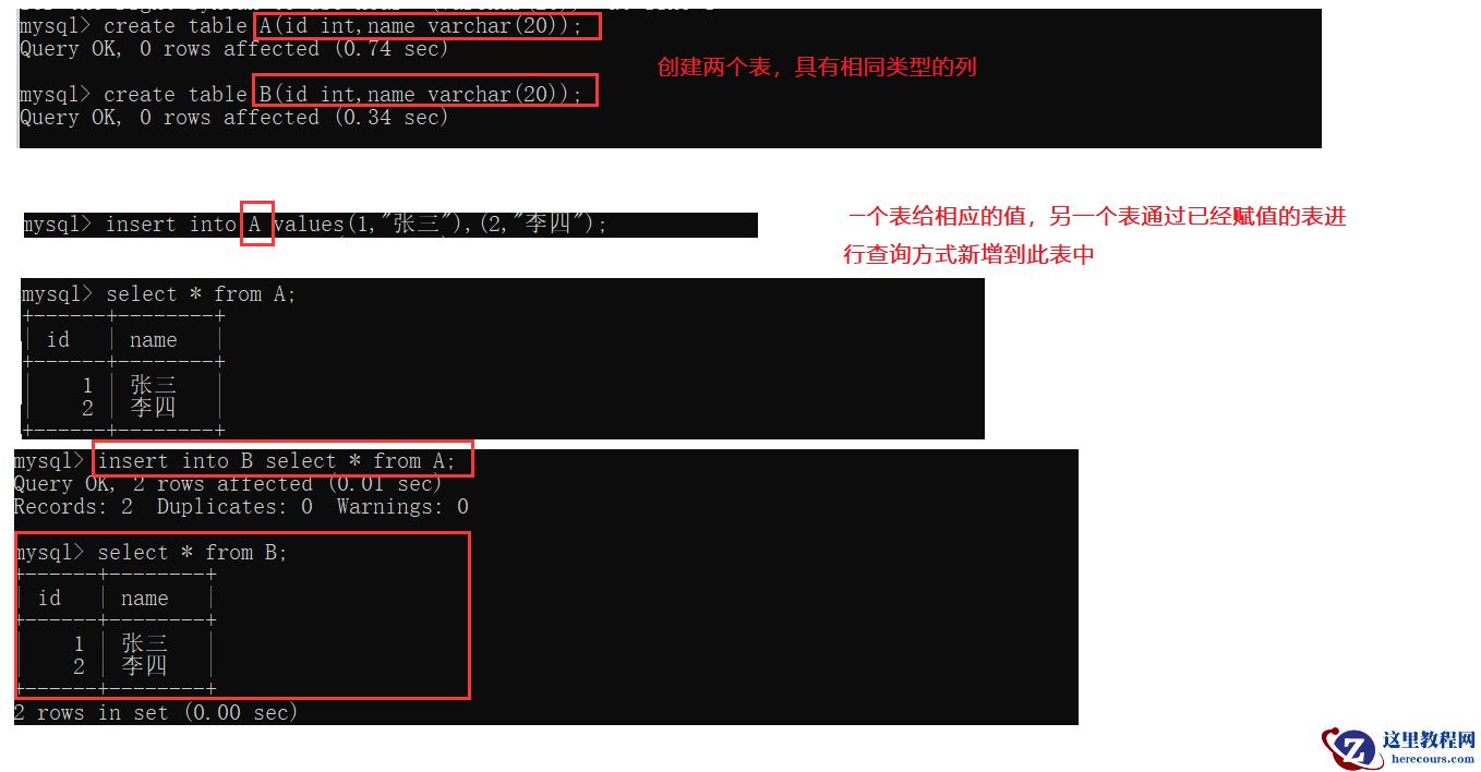 MySql查询方式有哪些