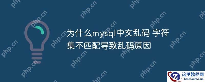 为什么mysql中文乱码 字符集不匹配导致乱码原因