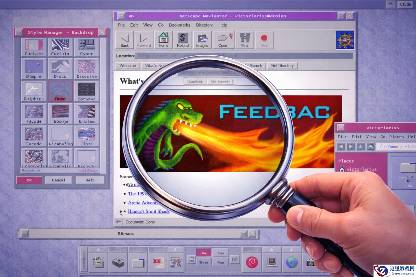 开发者复活经典 UNIX 桌面环境 CDE，重现 20 世纪 90 年代交互设计