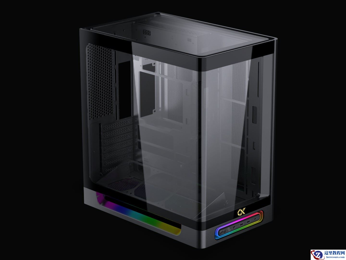 富钧 XIGMATEK 推出 E-ATX 机箱 Heaven：ARGB 底座 + 可调下部风扇支架