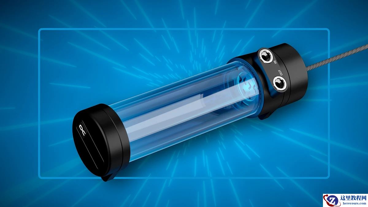 Alphacool 推出 Core 70 Tube 分体式水冷管式水箱：玻璃材质，集成水泵