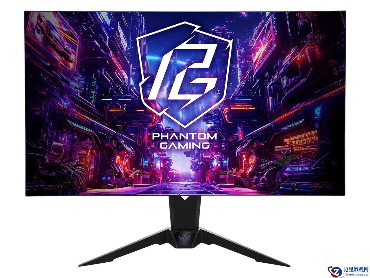华擎推出 PGO32UFS2C 显示器：31.5" UHD 240Hz WOLED，集成 USB Hub