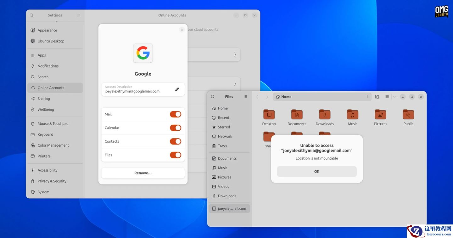 因 4 年无人维护，GNOME 50 桌面环境移除谷歌云端硬盘集成