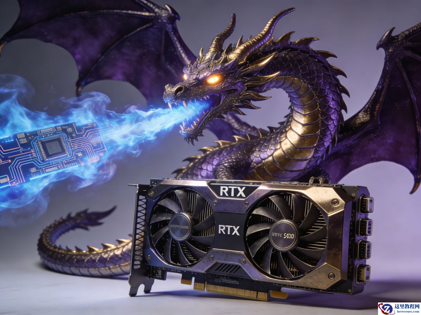 通电即喷火：一博主意外拍到微星 RTX 5090 魔龙显卡自燃瞬间