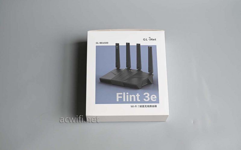 广联智通flint 3e无线路由器怎么样? GL-BE6500拆机评测