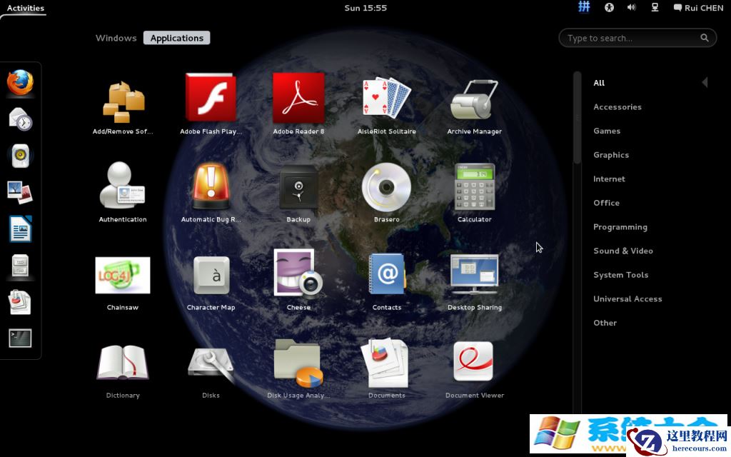 Windows 7+Fedora 17双系统硬盘安装