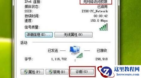 win7ipv6无网络访问权限？win7ipv6无网络访问权限解决方法