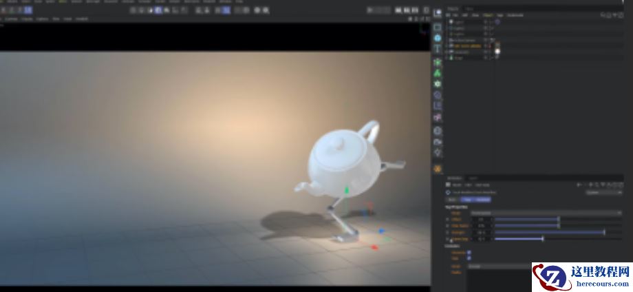 c4d体积建模如何添加材质 c4d体积建模中的缓存有什么用