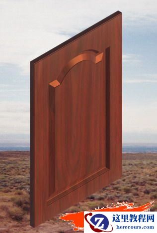 AutoCAD实用教程：欧式橱柜门板的建模方法