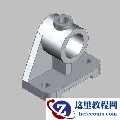 AutoCAD二维图形三视图的练习