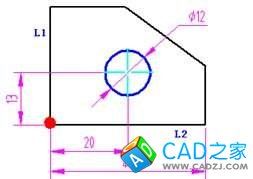 AutoCAD入门教程——几种精确定点法