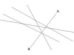 CAD里面剪切或延伸多条线段