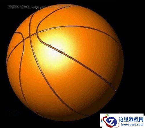 AutoCAD一个三维造型实例篮球过程