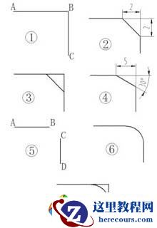 AutoCAD倒角和圆角的形成教程